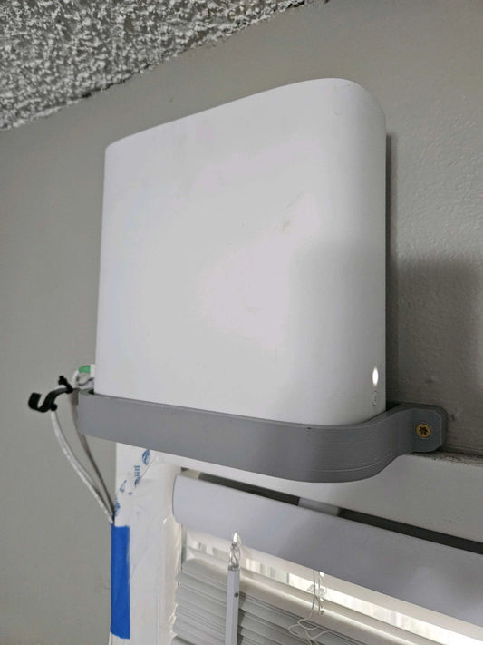 Wall Mount for Arris / AT&T BGW320 Gateway and Power Brick — source view 1