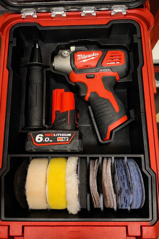 Compact PACKOUT Insert for M12 Variable-Speed Polisher/Sander 2438-20 — source view 1