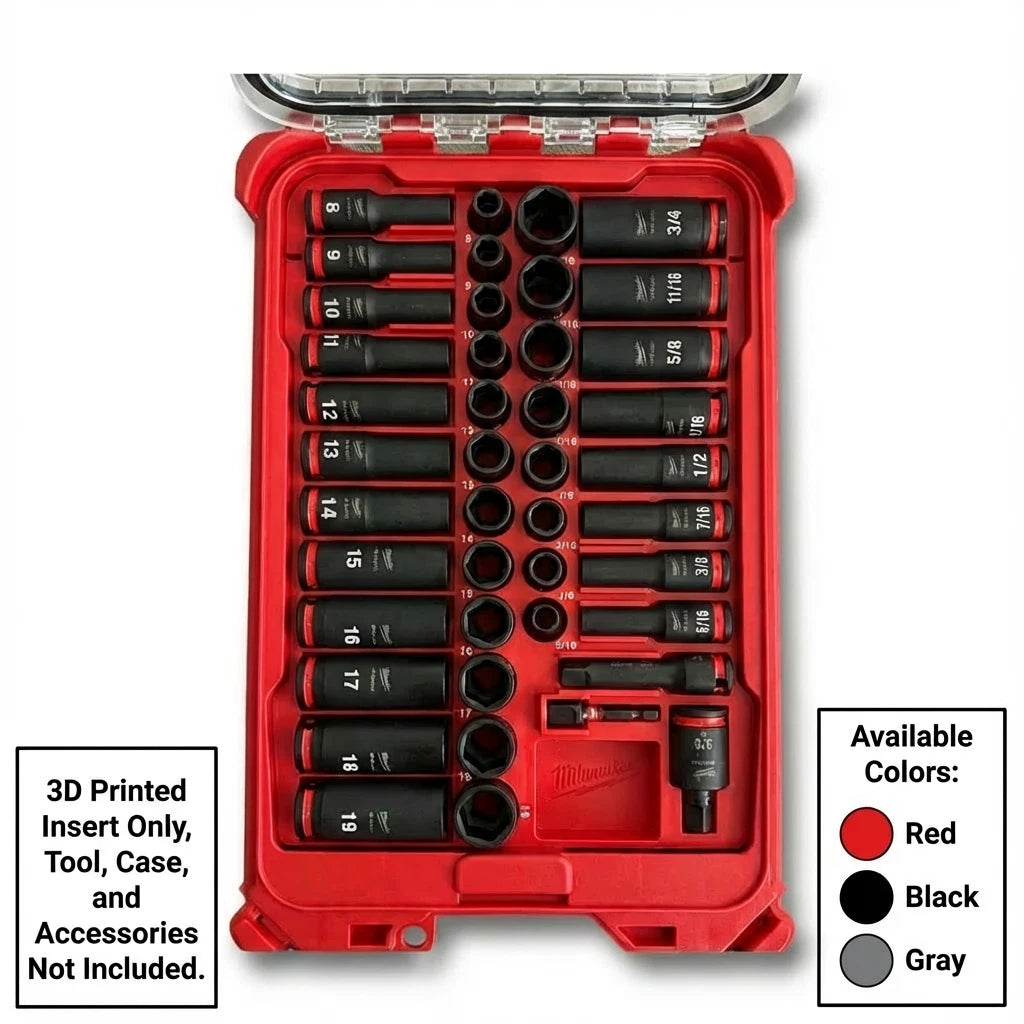 3/8 in. Socket Organizer for PACKOUT Low-Profile Organizer 48-22-8436 — source view 1