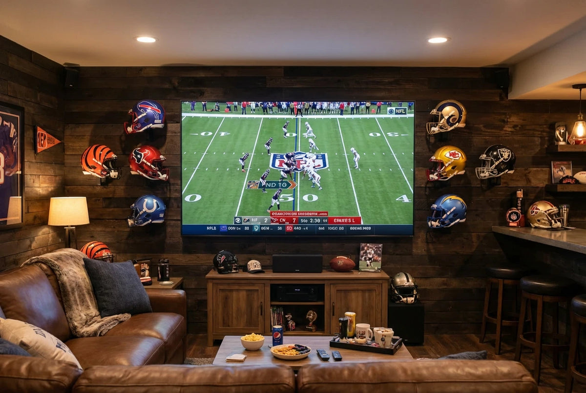 Wall Hanger for Full-Size Football Helmet — source view 4