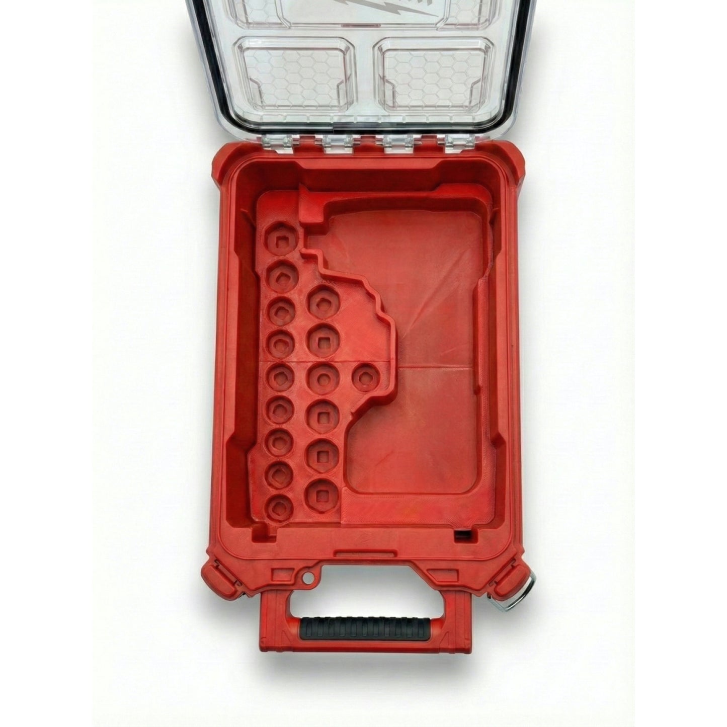 Packout Insert for the Milwaukee M18 FUEL Mid Torque Impact Wrench + Socket Storage detail view 2