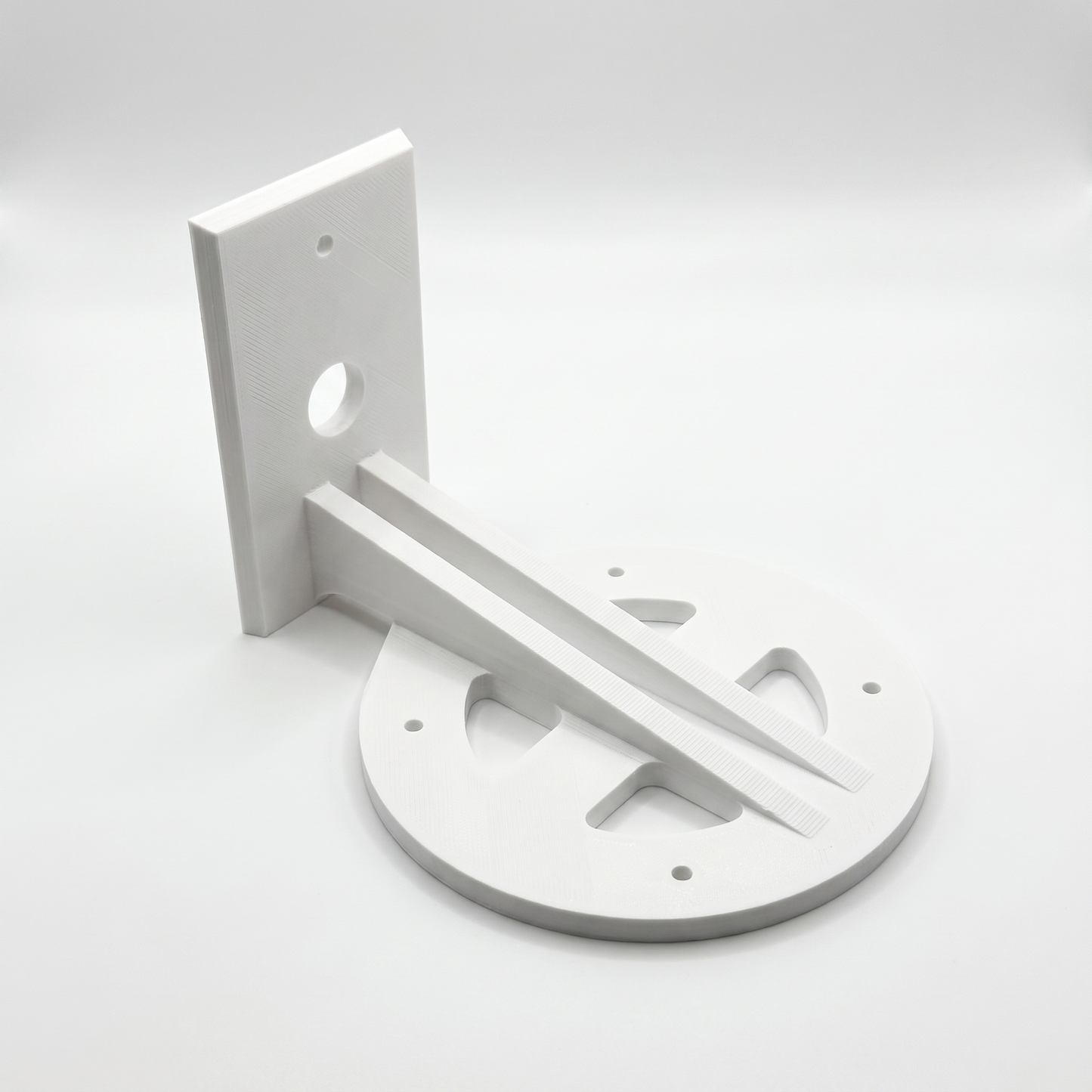 Horizontal Wall Mount for UniFi U7 Pro XG Access Point — clean studio view 4