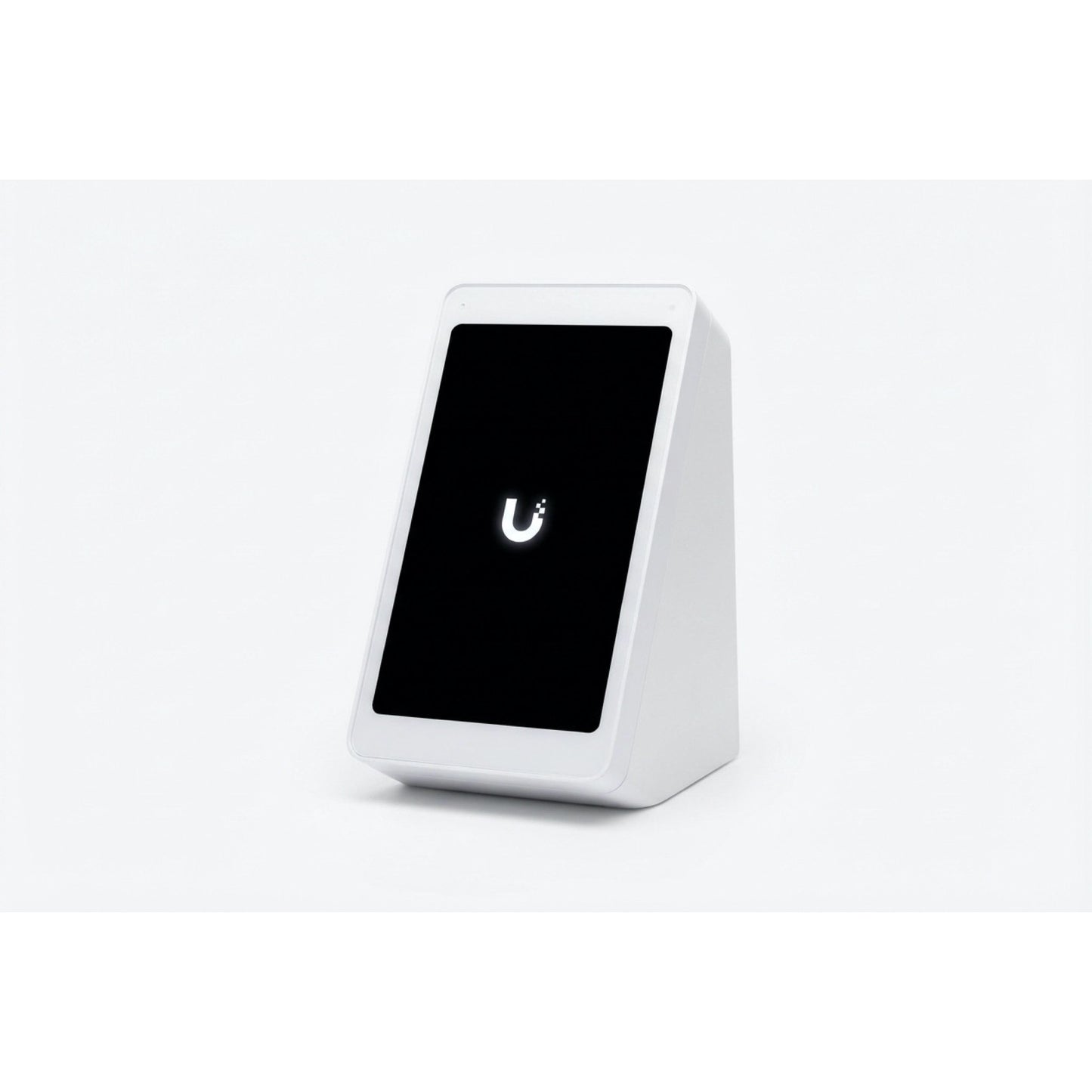 Side profile of Rack Forged desktop stand for UniFi Access Intercom Viewer