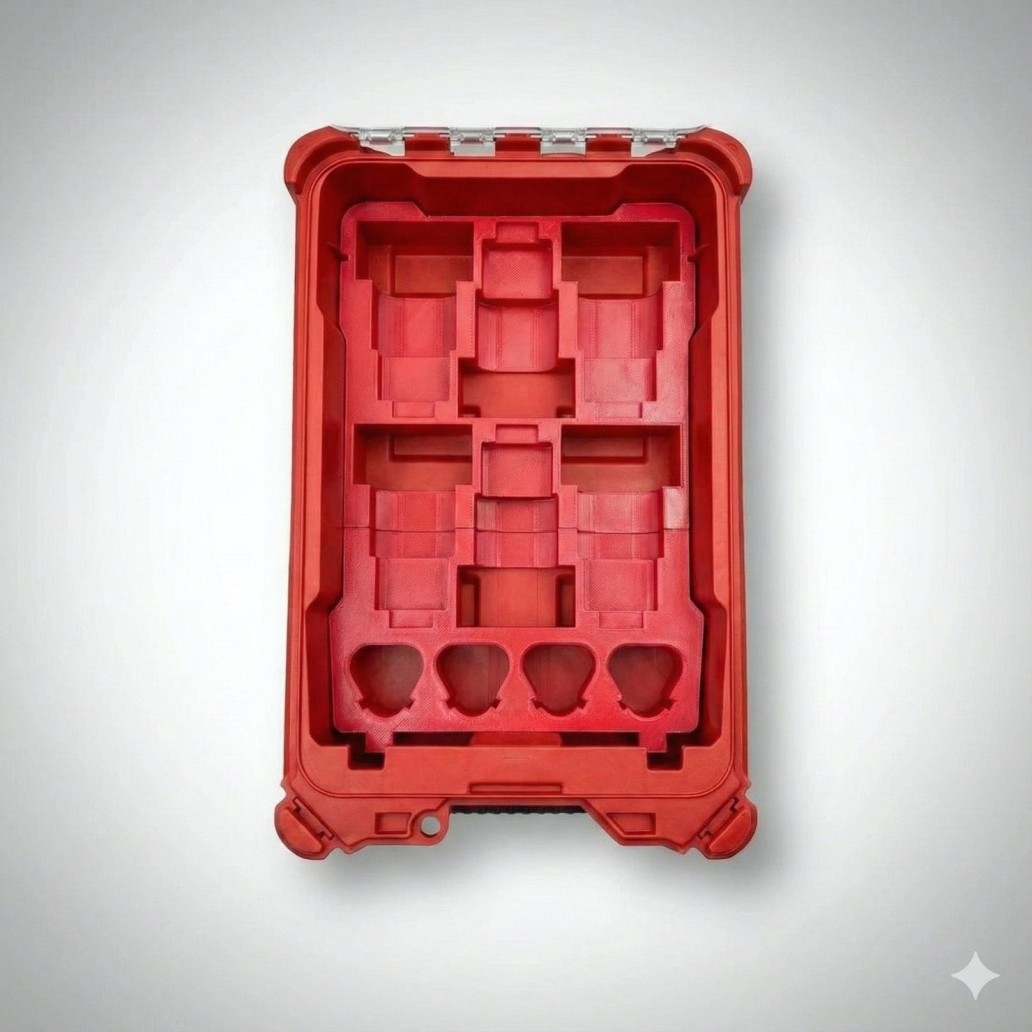 Compact Packout organizer insert for Milwaukee M12 batteries detail view 4