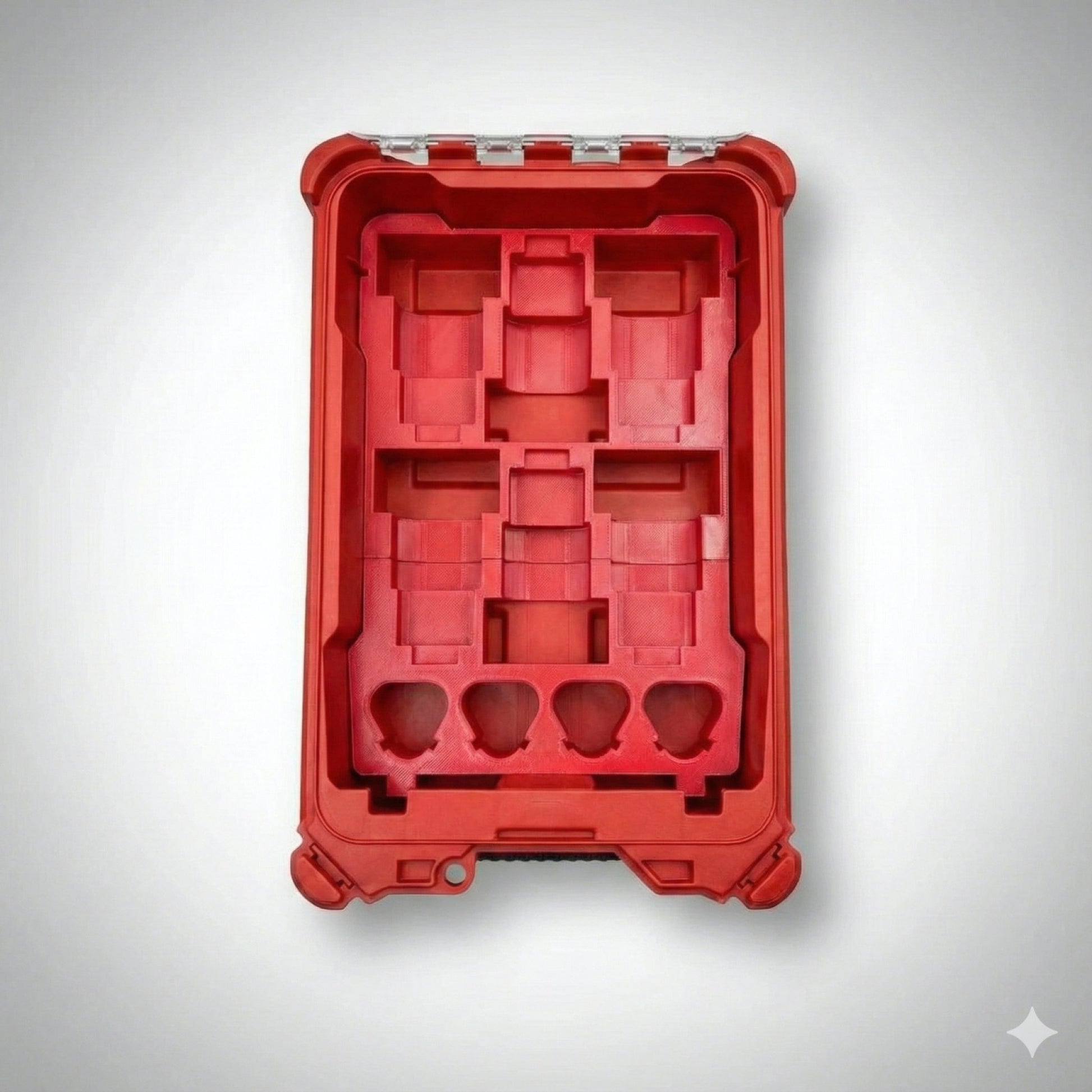 Compact Packout organizer insert for Milwaukee M12 batteries detail view 4
