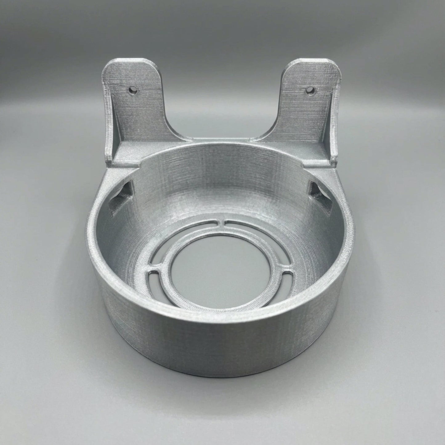 Alternate product angle of Rack Forged wall mount for UniFi Dream Machine and Dream Router